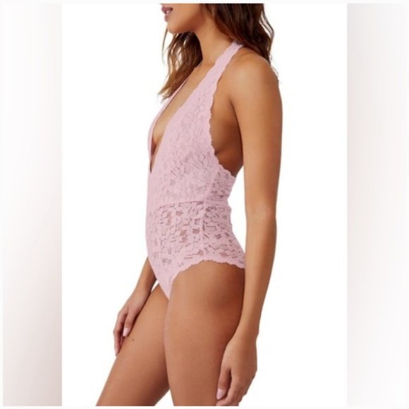 NWT Intimately FP Avery Lace Bodysuit in Festival Bloom - Picture 1 of 6